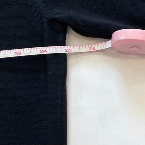 Vintage Perry Ellis Cotton Long Sleeve Crew Neck Argyle Sweater, Black, XL - Picture 8 of 10